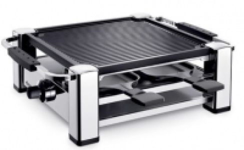 Koenig Raclette-Grill 4er chrom