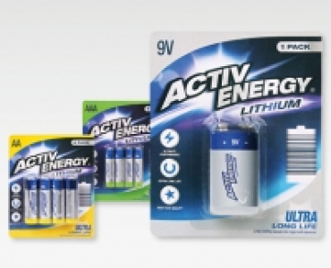 ACTIV ENERGY® Lithium-Batterien