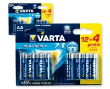 VARTA Batterien «High Energy»