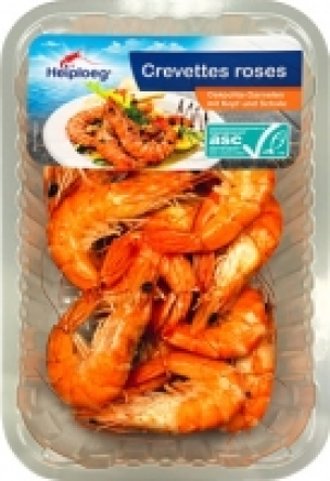 Heiploeg Crevettes Rose mit Kopf, gekocht 250