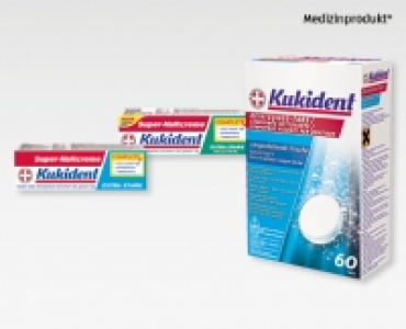 KUKIDENT Haftcrème/Reinigungstabs