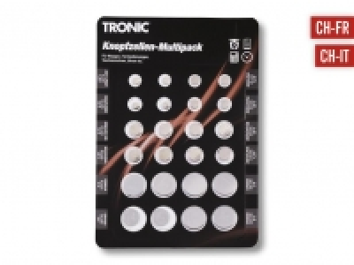 Knopfzellen-Multipack, 24-teillig CHF&nbsp;6.99