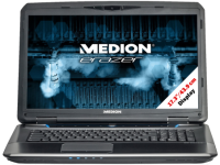 MediaMarkt  MEDION ERAZER X7833 - Laptop - 1 TB SSHD Festplatte - Schwarz