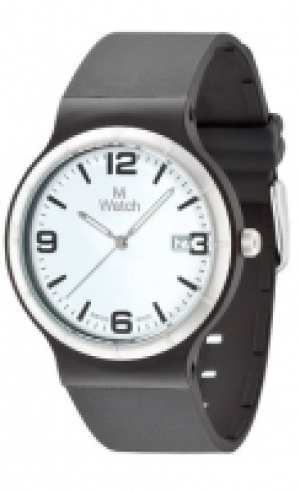 Melectronics  M Watch ex CASUAL weiss Armbanduhr