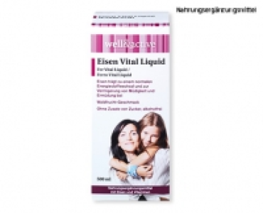WELL & ACTIVE Eisen Liquid Vital