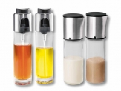 Essig- und &Ouml;lspr&uuml;her-Set, 2er/ Zucker- und Rahm-Set, 2er