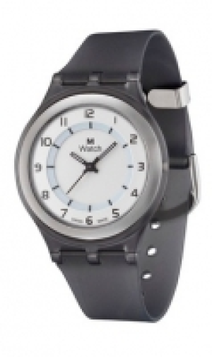 M Watch SLIM schwarz Armbanduhr