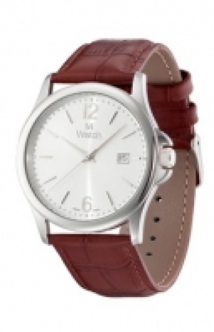 M Watch DAILY TIME stahl