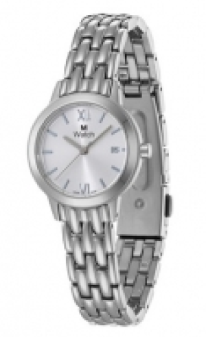 M Watch ELEGANT edelstahl Armbanduhr