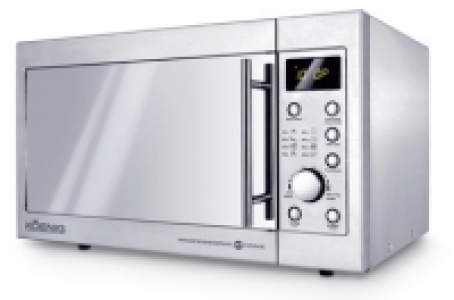 Koenig 3-in-1 Mikrowelle silber