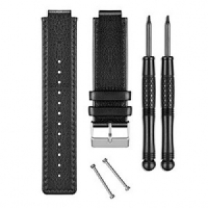 Garmin Vivoactive Leder Armband schwarz