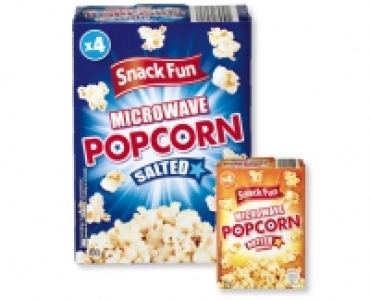 SNACK FUN Mikrowellen-Popcorn