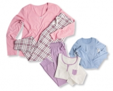 GREEN FEELING BIO Bio-Baumwolle Damen-Pyjama