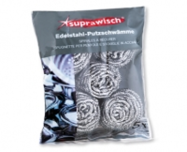 SUPRAWISCH® Edelstahl-Putzschwämme