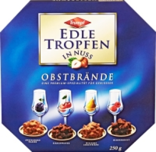 Trumpf Edle Tropfen Pralinés Obstbrände