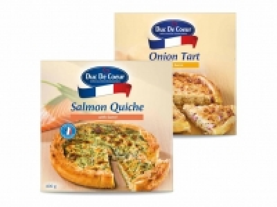 Lachskuchen/ Zwiebelkuchen