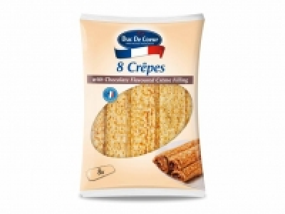 Cr&ecirc;pes mit Schokoladencremef&uuml;llung