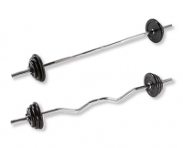 CRANE® Langhantel-/Curlstangen-Set