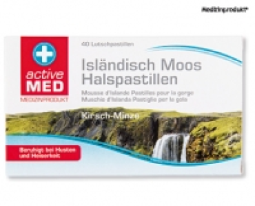 ACTIVE MED Isländisch Moos Halspastillen CHF 3.99
