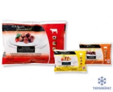 POUR LES GOURMETS Meatballs Rind/Meatballs Poulet/Cevapcici Rind CHF 4.99