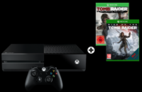 MediaMarkt  Microsoft Xbox One, 1 TB + Rise of the Tomb Raider + Tomb Raider, mult