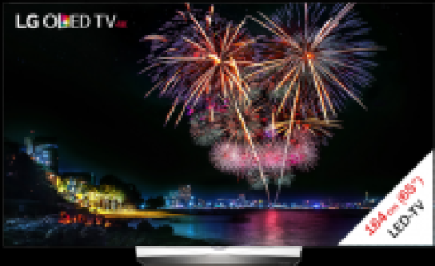 LG 65OLEDB6V, OLED, 65 Inch, schwarz