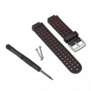 Garmin Forerunner 220 Ersatzarmband schwarz/rot