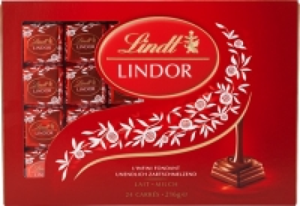 Lindt Lindor Les Carr&eacute;s