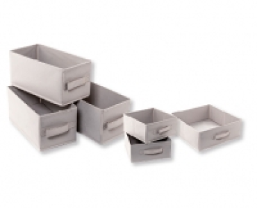 MY LIVING STYLE Textil-Ordnungsboxen-Set CHF 4.99