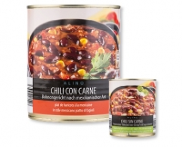 ALINO Chili con/sin carne CHF 2.99