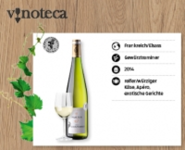 HUBSTER Gewürztraminer dAlsace AOP CHF 5.99