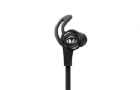 Melectronics  Monster iSport Achieve Bluetooth In-Ear Sportkopfhörer schwarz