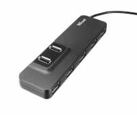 Melectronics  Trust Oila 7 Port USB 2.0 Hub schwarz