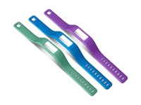 Melectronics  Garmin Vivofit Armbänder, Small, türkis/lila/bla­u