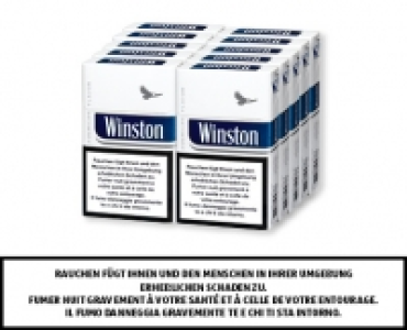 Aldi Suisse  WINSTON® Blue Box