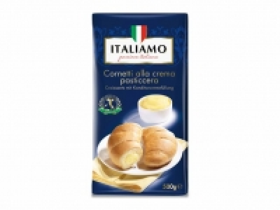 Cornetti alla crema pasticcera