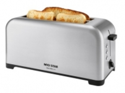 Mio Star toast Steel 1400 4-Scheiben-Toaster