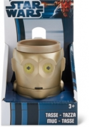 Star Wars C3PO 3D Plastiktasse