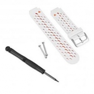 Garmin Forerunner 620 Ersatzarmband weiss/orange