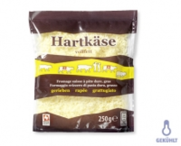 Hartkäse gerieben
