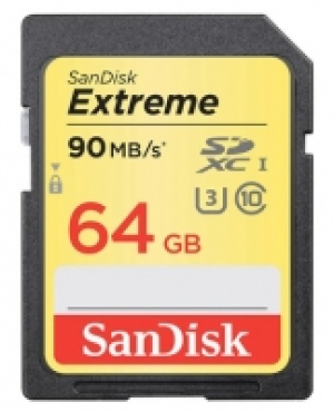 SanDisk Extreme 90MB/s 64GB SDXC-Karte