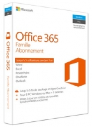 PC/Mac - Microsoft Office 365 Famille