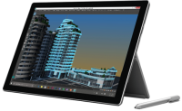 MediaMarkt  Microsoft Surface Pro 4 - Convertible - 256 GB SSD Festplatte - Silber
