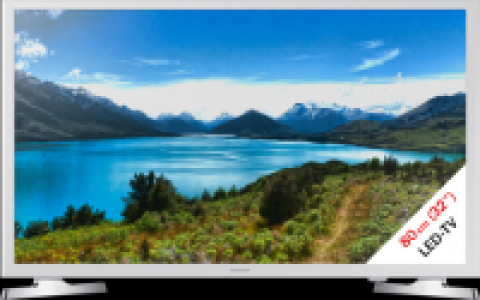 SAMSUNG UE32J4580SSXZG - LCD/LED TV - 32 Inch/80 cm - Weiss