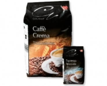GOURMET Kaffeespezialitäten ganze Bohnen