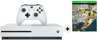 MediaMarkt  Microsoft Xbox One S + Fifa 17 (DLC) - 500GB - Weiss