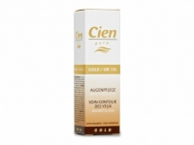 Gold Augenpflege