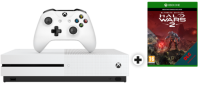 MediaMarkt  Microsoft Xbox One S + Halo Wars 2 Ultimate Edition (DLC) - 1TB - Weis