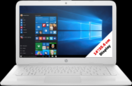 MediaMarkt  hp Stream 14-ax020nz - Notebook - 32 GB eMMC - Weiss