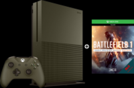 Microsoft Xbox One S Limited Edition + Battlefield 1 (DLC) - 1TB - Tar